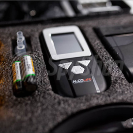 AlcoLife F5 PRO - dowodowy alkomat elektrochemiczny z bezprzewodową komunikacją z drukarką