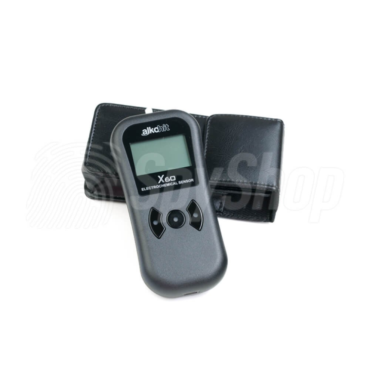 Alkohit X60 - alkomat elektrochemiczny z funkcją pasywnego testu
