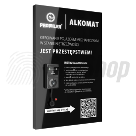 Punkt pomiarowy Promiler EBS-010 - zaawansowany alkomat do miejsc publicznych